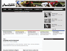 Tablet Screenshot of midnightplumbers.com